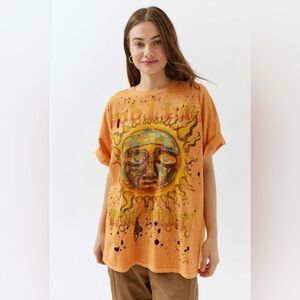 Urban Outfitters orange sublime t shirt